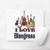 私はBLUEGRASSのマウスパッドを愛します マウスパッド (マウス)