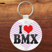 私はBMXが大好き キーホルダー (正面)