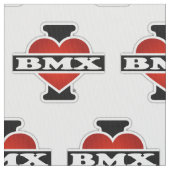 私はBMXを愛します ファブリック (クローズアップ)