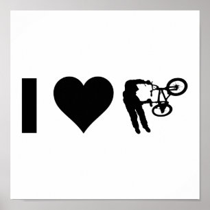 私はBMXを愛します ポスター