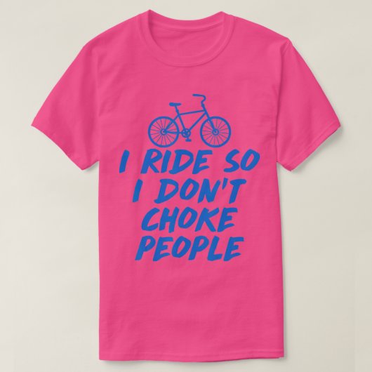私はBMXマウンテンバイおもしろいクMTBサイクリングに乗る Tシャツ (デザイン正面)