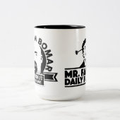 私はBomar -大きいOlのコーヒー・マグとあります ツートーンマグカップ (中央)