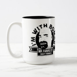 私はBomar -大きいOlのコーヒー・マグとあります ツートーンマグカップ