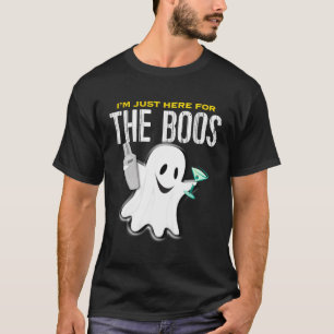 私はBoosのためにここにいる – Halloween Martini Sha Tシャツ