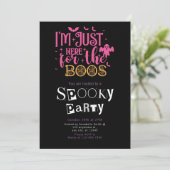 私はBoosのハローウィンパーティのためにここにいる 招待状 (スタンド正面)
