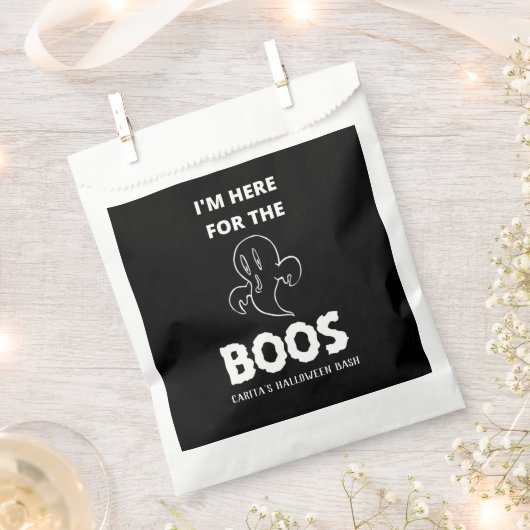 私はBoosの好意のバッグのためにここにパーソナライズされたいる フェイバーバッグ (クリップ留めされた状態)