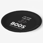 私はBoosの紙プレートのためにここにパーソナライズされたいる ペーパープレート (アングル)