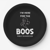 私はBoosの紙プレートのためにここにパーソナライズされたいる ペーパープレート (正面)