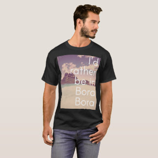 私はBora Boraの男性Tシャツにむしろあります Tシャツ