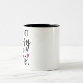 私はBOSSYではない私はボス ツートーンマグカップ (中央)