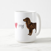 私はBoykinの私のスパニエル犬を愛します コーヒーマグカップ (正面右)