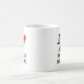 私はBoykinの私のスパニエル犬を愛します コーヒーマグカップ (中央)