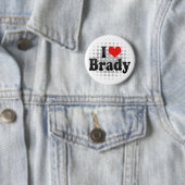 私はBradyを愛します 缶バッジ (インサイチュ)