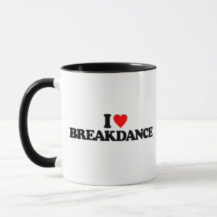 私はBREAKDANCEを愛します マグカップ