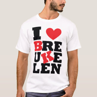 私はBREUKELENをLOVE Tシャツ