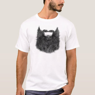 私はBringinの髭がある背部です Tシャツ