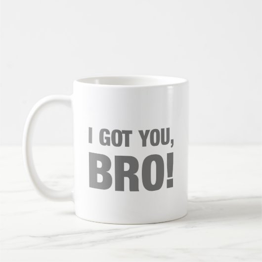 私はbro得ました コーヒーマグカップ (左)