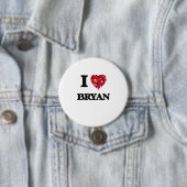 私はBryanを愛します 缶バッジ (インサイチュ)