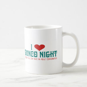 私はbunco夜を愛します コーヒーマグカップ
