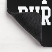 私はBurpeesのフィットネスを愛します マウスパッド (コーナー)