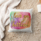 私はbuttheadの枕愛します クッション (ブランケット)