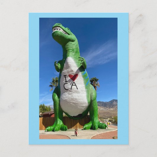 私はCAを愛している ポストカード (正面)