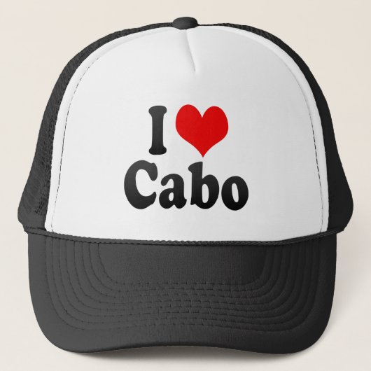 私はCabo、ブラジルを愛します。 EU Amo O Cabo、ブラジル キャップ (正面)