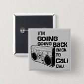 私はCaliボタン行っています 缶バッジ (正面&裏面)