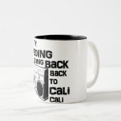 私はCaliマグ行っています ツートーンマグカップ (正面右)
