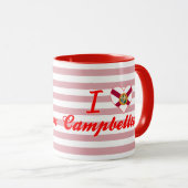 私はCampbellton、フロリダを愛します マグカップ (正面右)