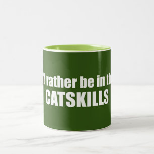 私はCatskillsにむしろあります ツートーンマグカップ