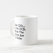私はCDOを持っている – OCDのように…- Mug-A-Tude コーヒーマグカップ (正面左)