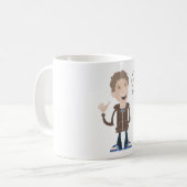 私はCEOです コーヒーマグカップ (正面左)