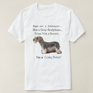 私はCeskyテリアです Tシャツ