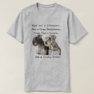私はCeskyテリアです Tシャツ