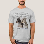 私はCeskyテリアです Tシャツ (正面)