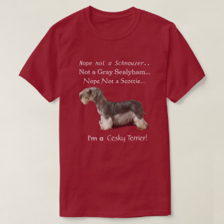 私はCeskyテリアです Tシャツ