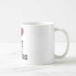 私はCHの猫ちゃんのコーヒー・マグを愛します コーヒーマグカップ