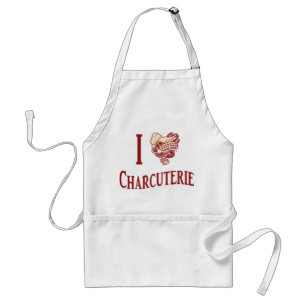 私はCharcuterieを愛します スタンダードエプロン