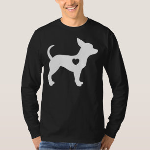 私はChihuahuaアイディアのためにChiwawa Shadow Tシャツ