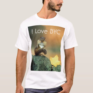 私はChipmonkを愛します Tシャツ