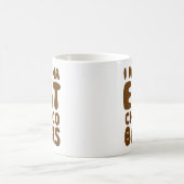 私はChocoのバーを食べたいと思います コーヒーマグカップ (中央)