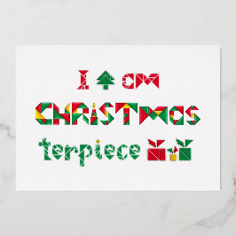 私はCHRIST傑作だ 箔シーズンカード