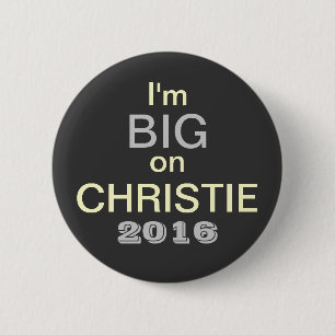 私はChristie 2016ボタンで大きいです 缶バッジ