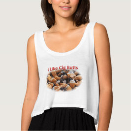 私はCigお尻タバコの煙が好き Tシャツ