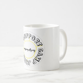 私はCJのマグの白を支えます コーヒーマグカップ