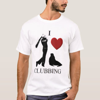 私はclubbingを愛します tシャツ