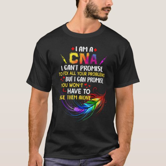私はCnaであるのが大好きだ Tシャツ (正面)