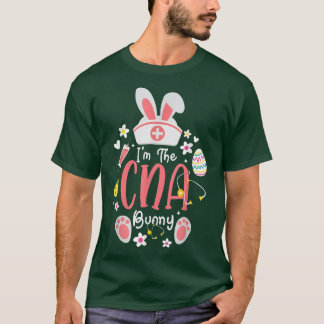 私はCNAバニーかわいいバニースクラブナースライフEa Tシャツ