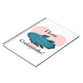 私はCoelacanthsを愛します! ノートブック (左側)